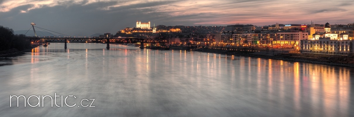 Bratislava a Dunaj